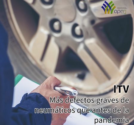 Se detectan más defectos en los neumáticos en las ITVs