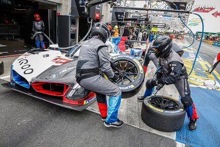 Se utilizaron un total de 4.100 neumáticos