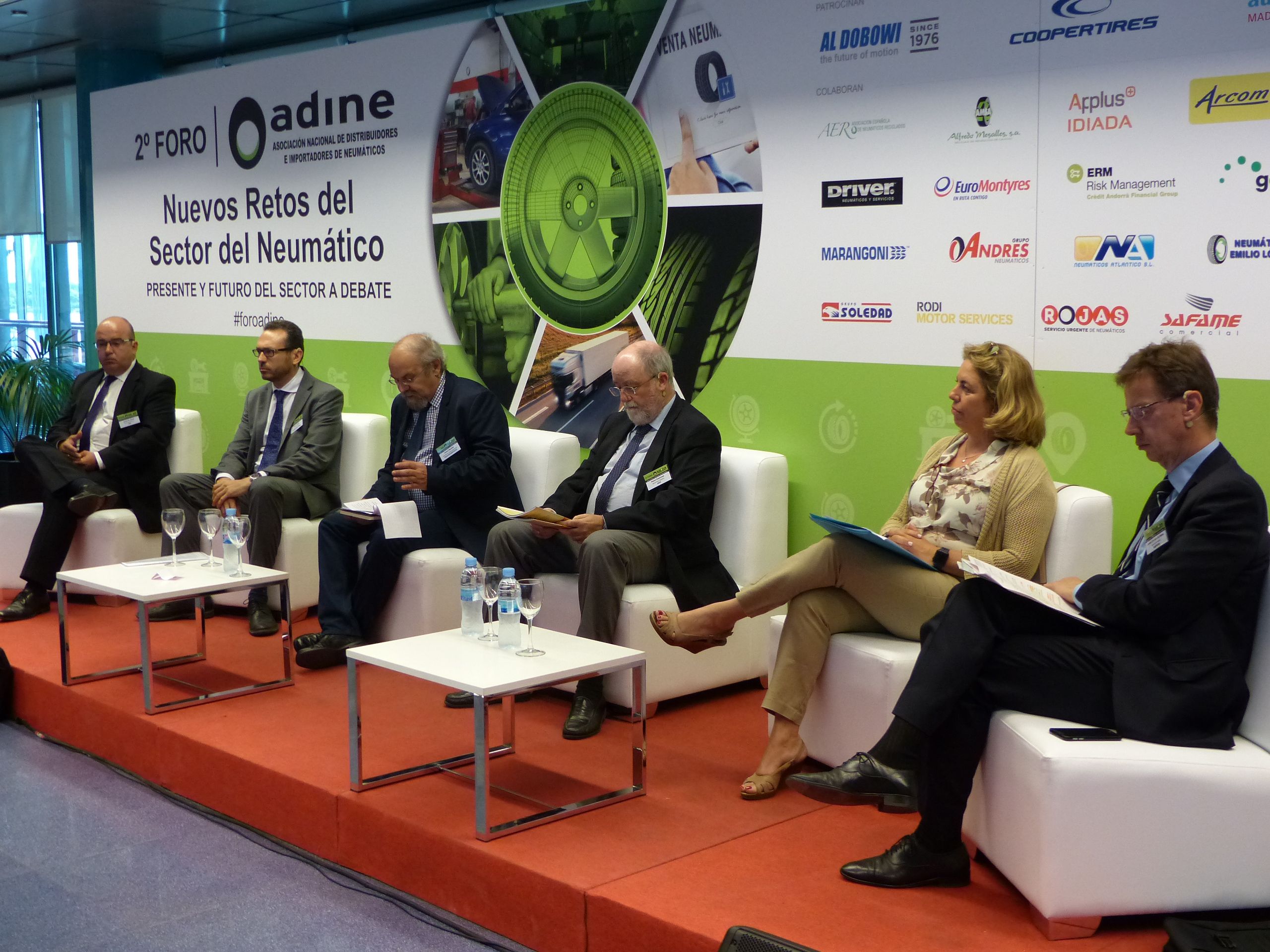 Segundo debate 'El Neumático en la economía circular'