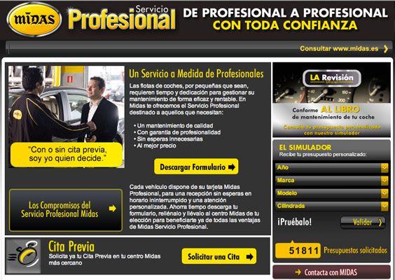 Servicio Profesional para Pymes, Autónomos y pequeñas flotas