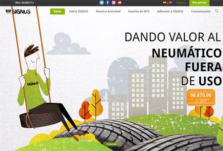 Signus estrena nueva web