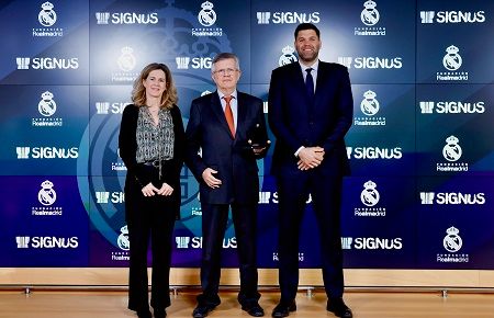 SIGNUS y la Fundación Real Madrid siguen colaborando un año más