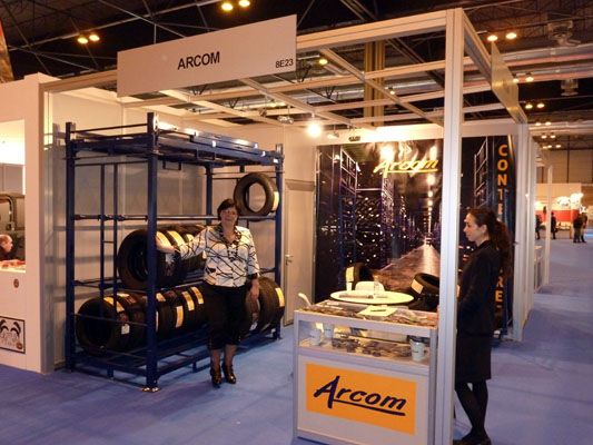 Stand Arcom en Motortec