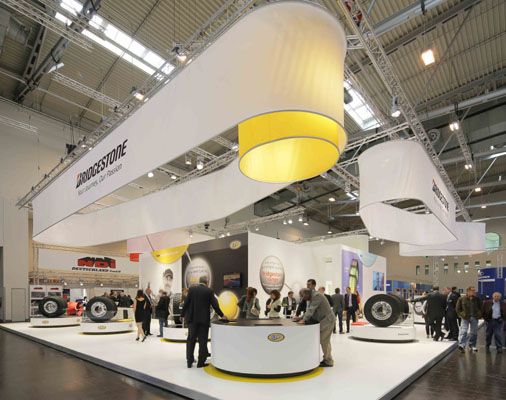 Stand Bridgestone en Reifen Essen 2012