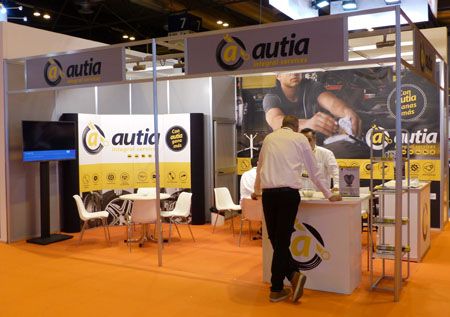 Stand de Autia en Motortec