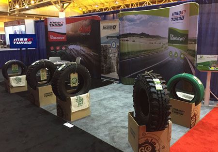 Stand de Insaturbo en la North American Tire & Retread Expo