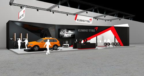Stand de Kumho Tire en Reifen