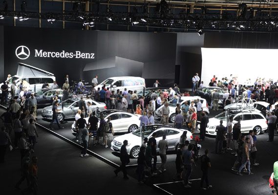 Stand de Mercedes-Benz en Madrid 