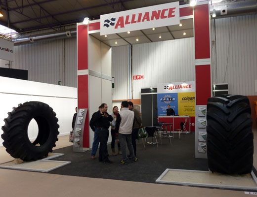 Stand de Rodi y Recambios Frain distribuidores de Alliance Tire Group