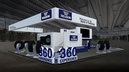 Stand de Trelleborg en AGRITECHNICA 2015