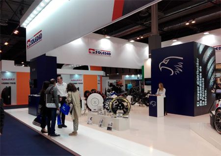 Stand Grupo Soledad en Motortec Automechanika