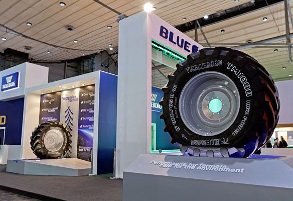 Stand Trelleborg en Agritechnica