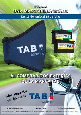 TAB Batteries lanza su campaña de verano 2020