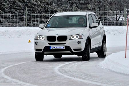 Test Michelin en Ivalo