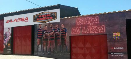 Tienda insignia de Lassa Tyres en Portugal