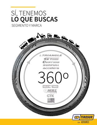 Tiresur afianza su oferta global 360°