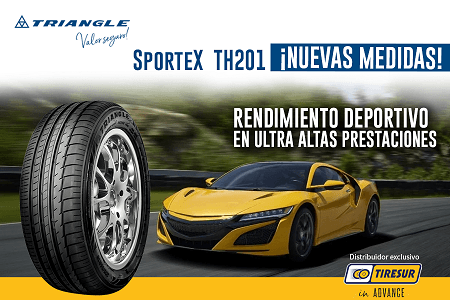 Tiresur amplía el portfolio de medidas del Sportex TH201