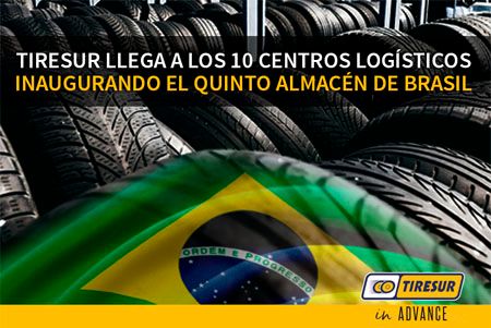 Tiresur inaugura el quinto almacén de Brasil