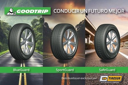 Tiresur incorpora a su catálogo la marca de neumáticos Goodtrip
