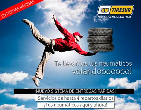 Tiresur mejora el servicio de entregas