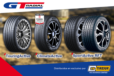 Tiresur presenta tres nuevos modelos de GT Radial