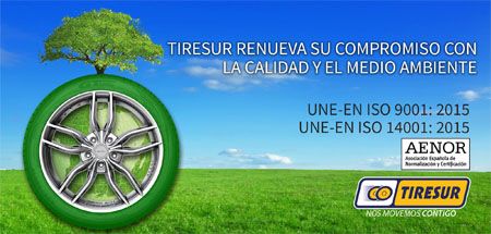 Tiresur renueva por séptimo año consecutivo sus certificaciones ISO 9001 e ISO 14001
