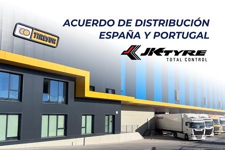 Tiresur y JK Tyre firman un acuerdo de distribución