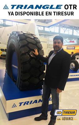 Tiresur y Triangle: ahora también en neumáticos OTR