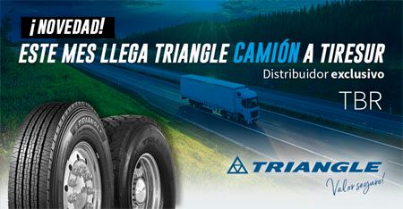 Tiresur y Triangle refuerzan su colaboración