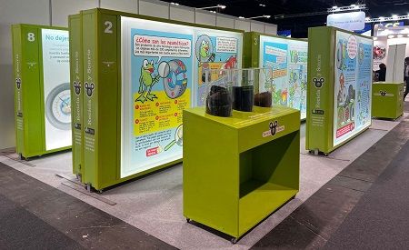 TNU lleva su exposición 'Recicla y Sonríe' a MOTORTEC