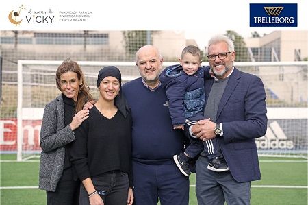 Trelleborg en el 'Partido de la Navidad' contra el cáncer infantil
