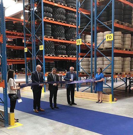 Trelleborg inaugura su nuevo centro logístico europeo