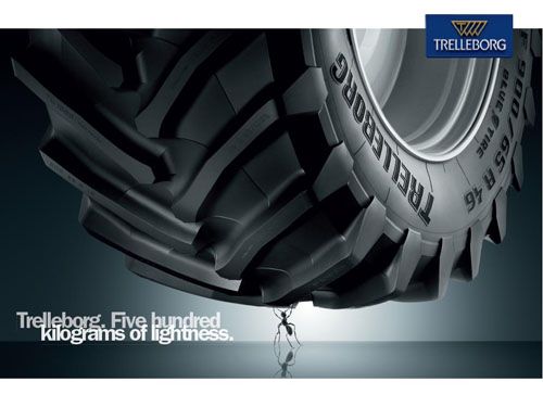 Trelleborg. Quinientos kilogramos de ligereza