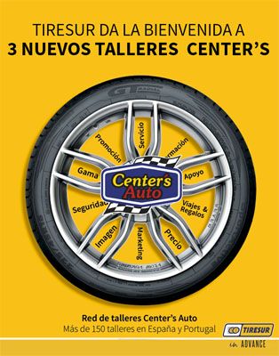 Tres nuevos talleres de Center´s Auto