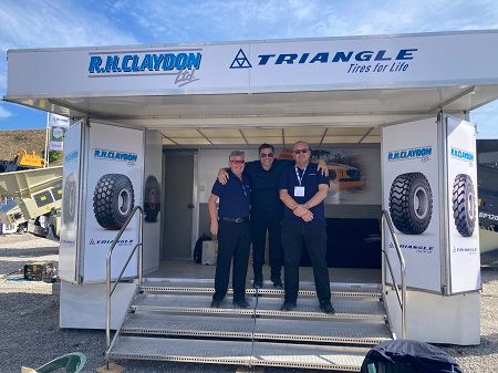 Triangle Tyre y RH Claydon en Hillhead 2022