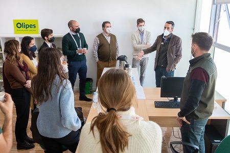 Visita a la sede de Olipes