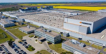 Vista aérea de la planta de Hungría