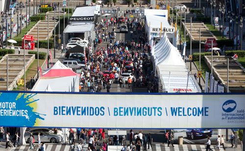 Vista del Salón del Automóvil 