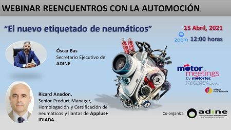 Webinar 'El nuevo etiquetado de neumáticos'