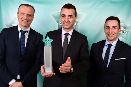 Yokohama recibió el premio al 'Mejor Neumático'